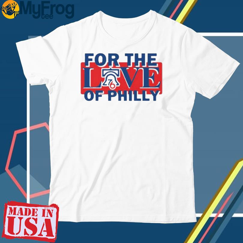 76ers Basketball For The Love Of Philly Kid T-Shirt
