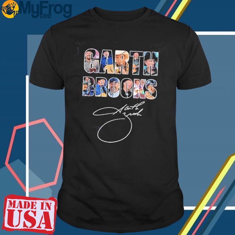Garth brooks signature shirt