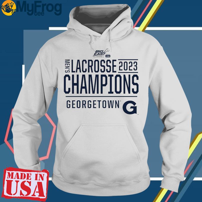 Georgetown sales lacrosse sweatshirt