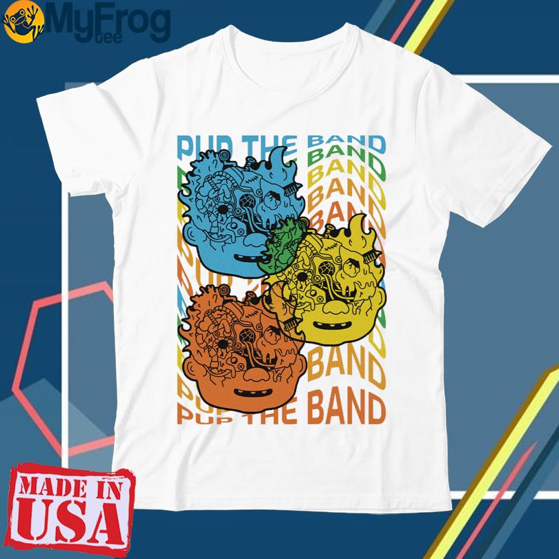Headburster in Technicolor pup the band Shirt
