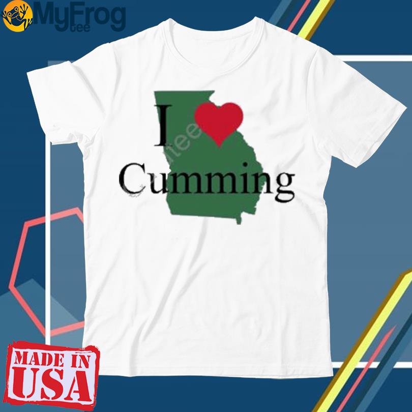 I Heart Cumming Georgia t-Shirt