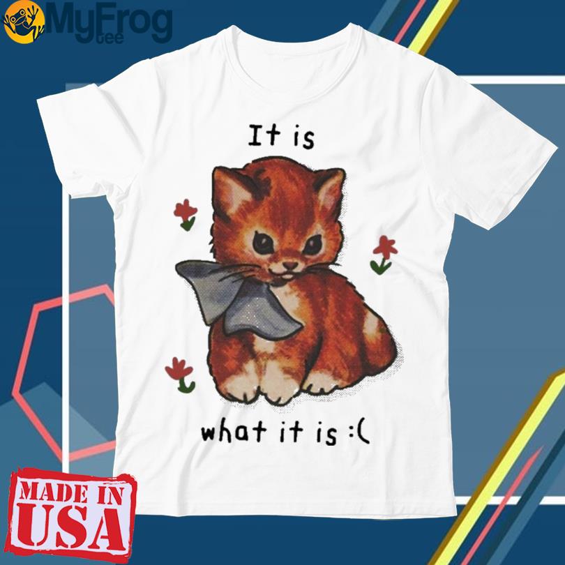 It Is What It Is cat T-Shirt