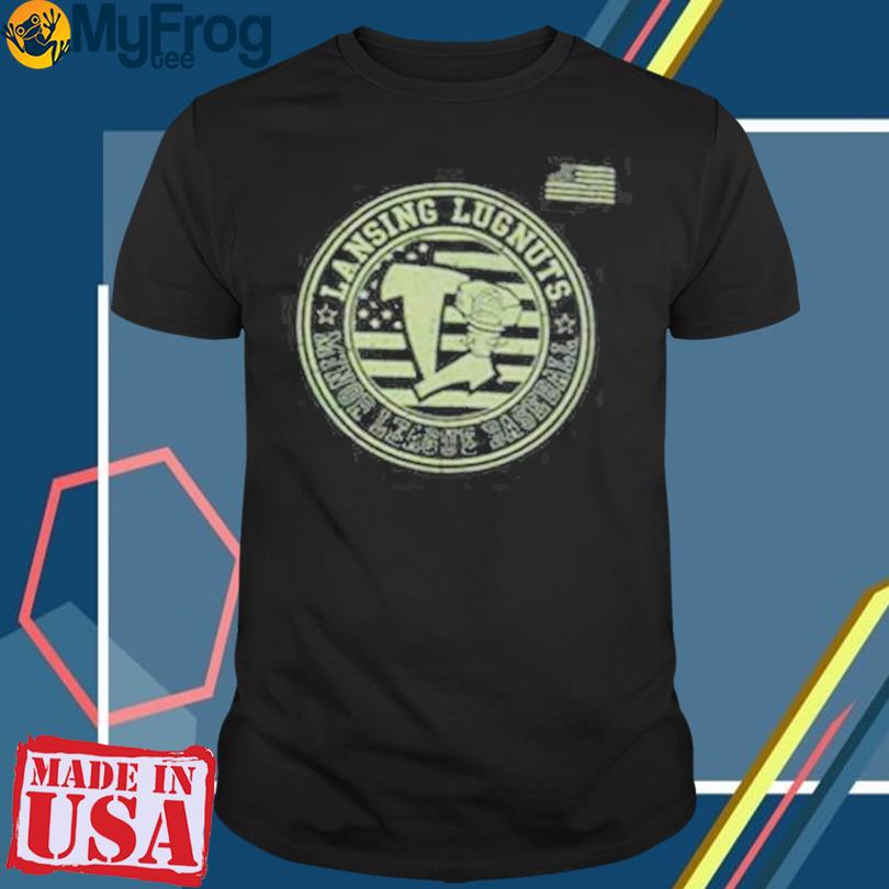 Lansing Lugnuts New Era Armed Forces T-shirt