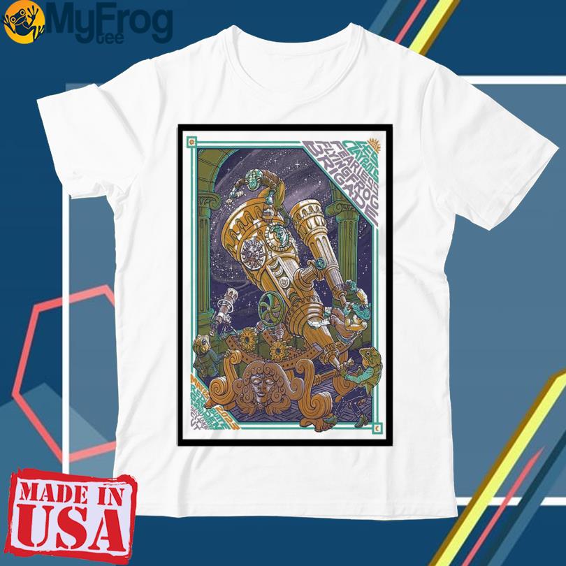 Les Claypool’s Fearless Flying Frog Brigade Salt Lake City UT Tour 2023 Poster Shirt