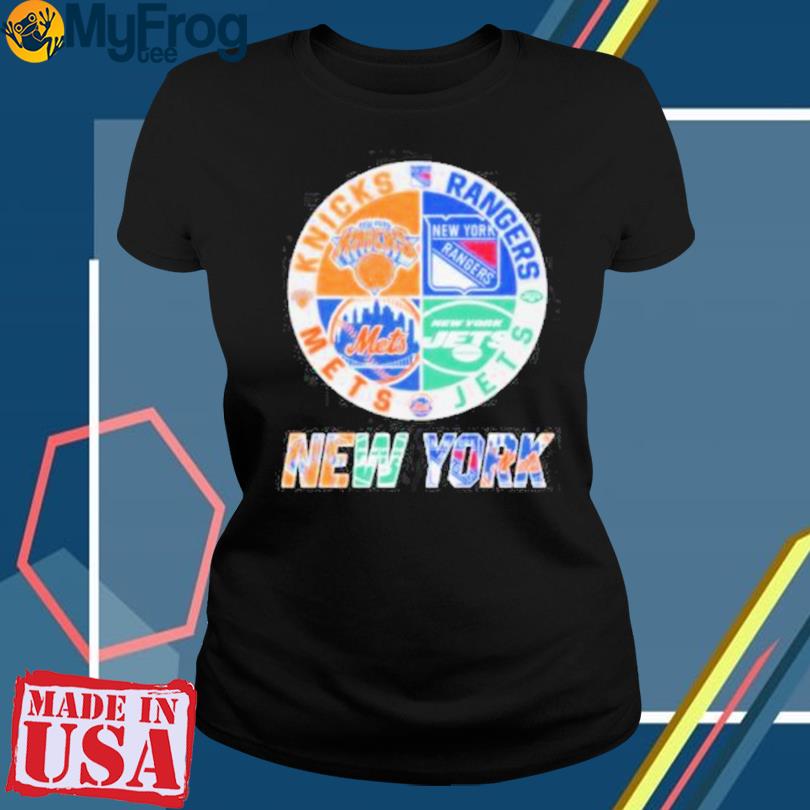 New York Knicks New York Rangers New York Jets New York Mets New York City  2023 Logo shirt, hoodie, sweater and long sleeve