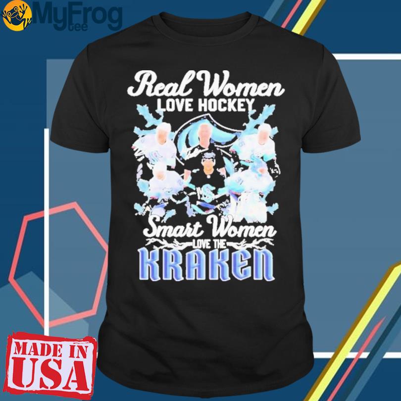 Real Women Love Hockey Smart Women Love The Vegas Golden Knights T-Shirt -  Growkoc