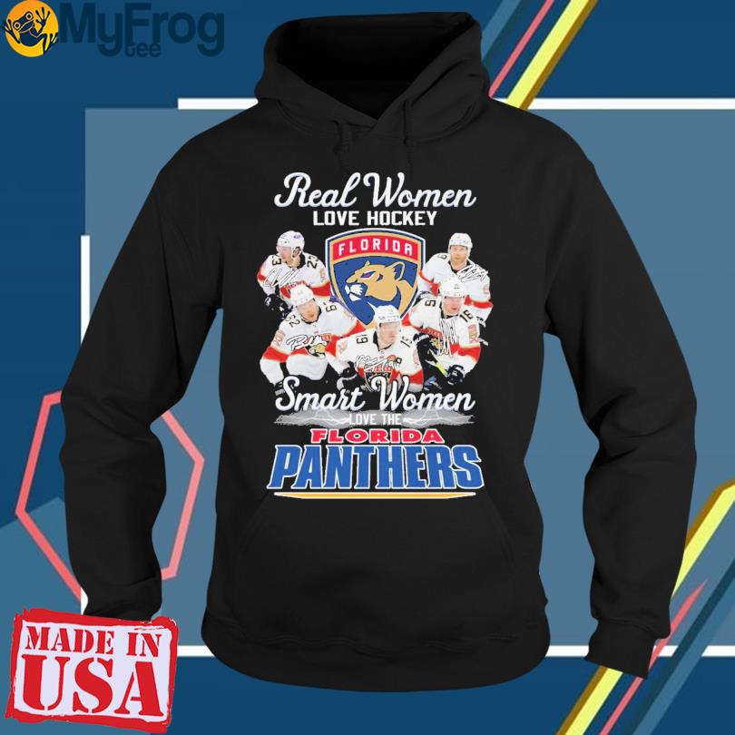 Official Real women love hockey smart women love the Florida Panthers NFL  2023 Season signatures shirt, hoodie, sweater, long sleeve and tank top