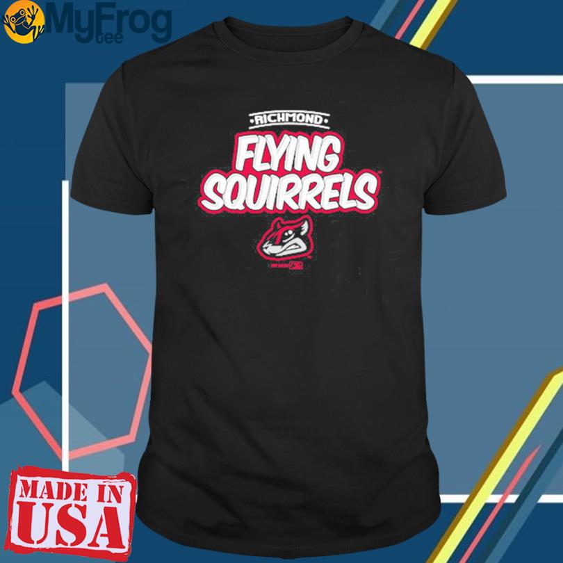Richmond Flying Squirrels Baseball logo 2023 shirt