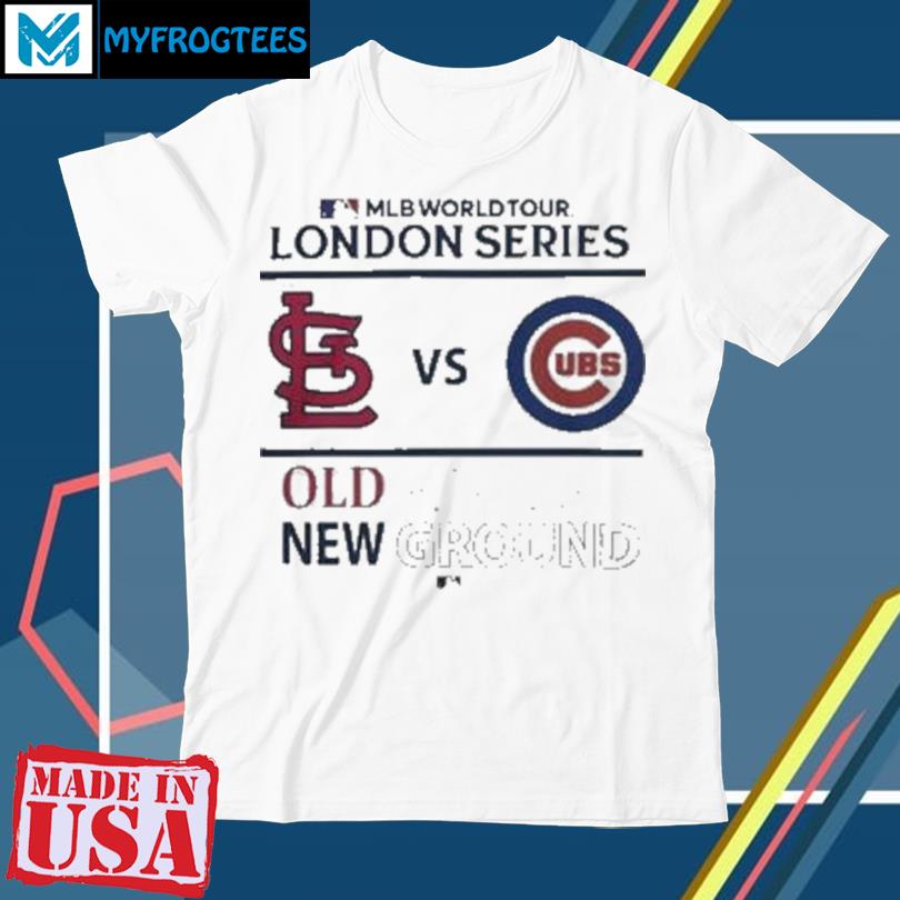 Official Chicago Cubs 2023 mlb world tour london series T-shirt