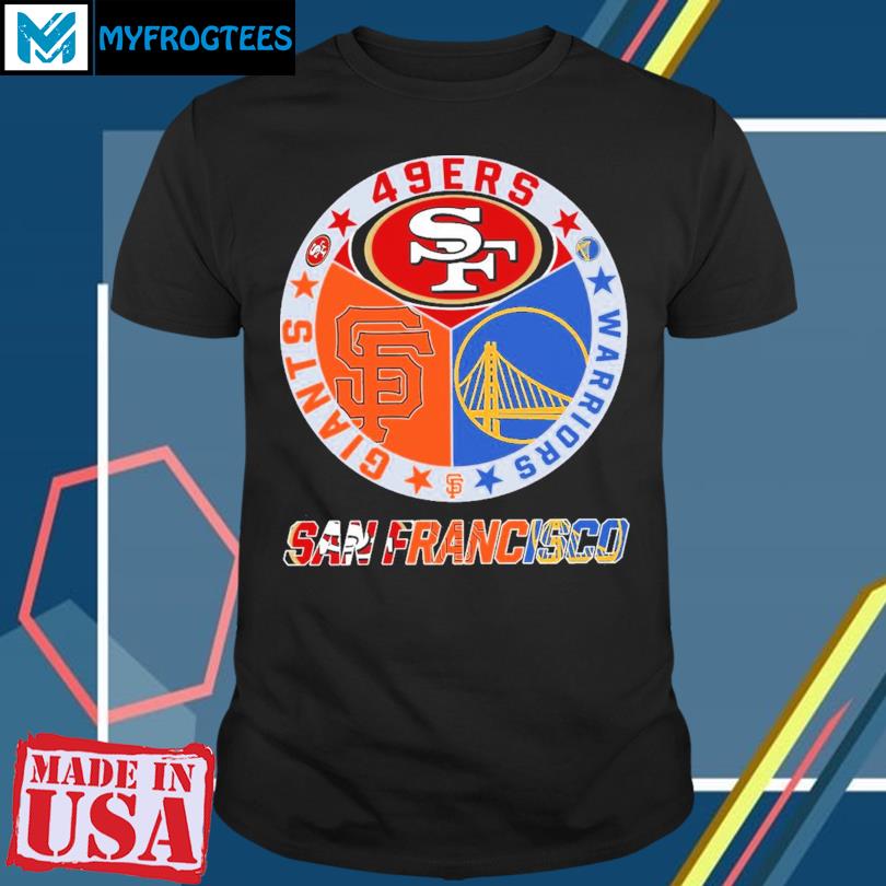 49ERS Warriors Giants San Francisco logo T shirt, hoodie, sweater and long  sleeve