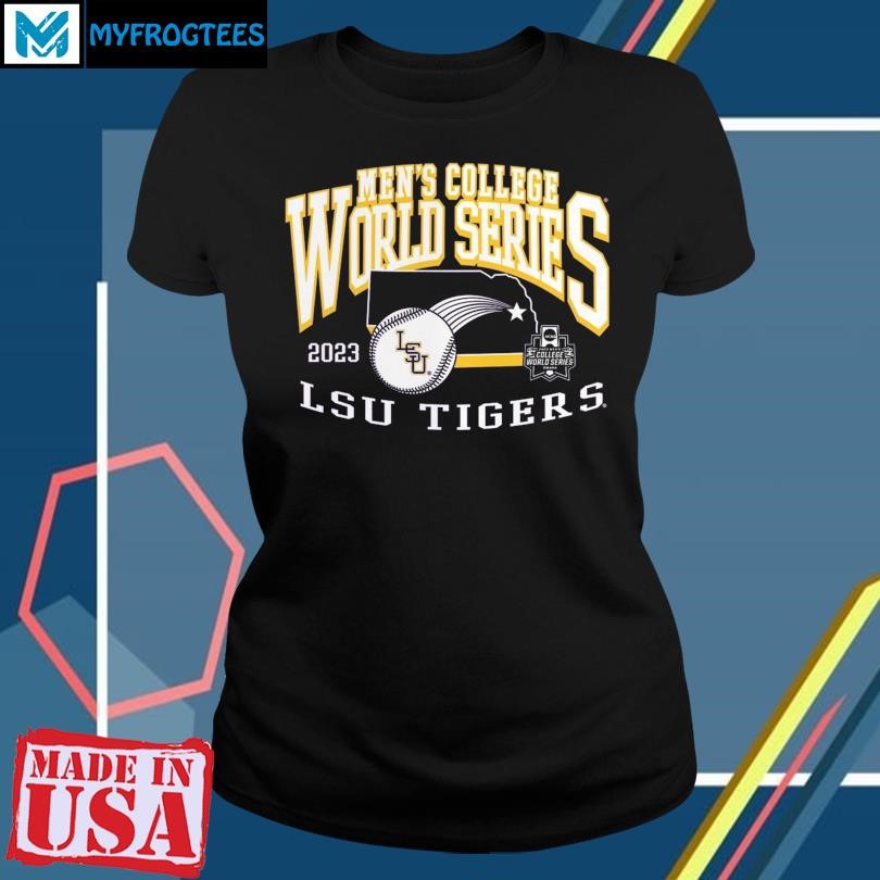 Official women's LSU Tigers 2023 NCAA Men's Baseball World Series