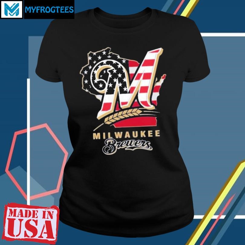 Milwaukee Brewers 4th Of July 2023 T-shirt,Sweater, Hoodie, And Long Sleeved,  Ladies, Tank Top