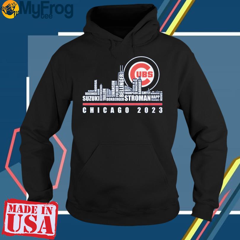 Chicago Cubs Players Chicago 2023 City Shirt