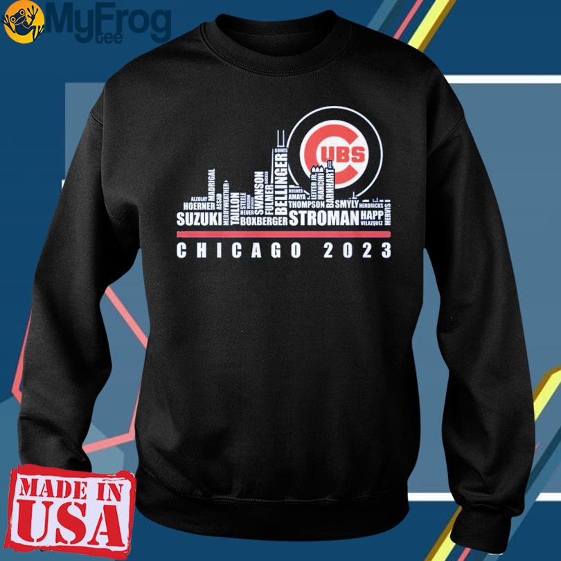 Chicago Cubs Players Chicago 2023 City Shirt