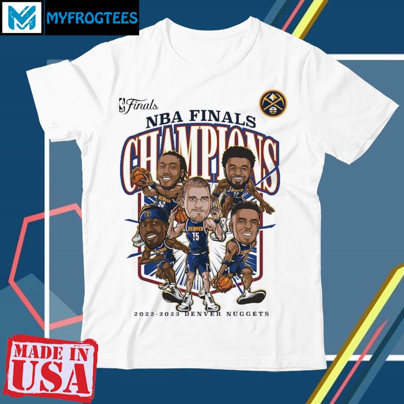 Golden State Warriors 2022 NBA Finals Champions Caricature T-Shirt