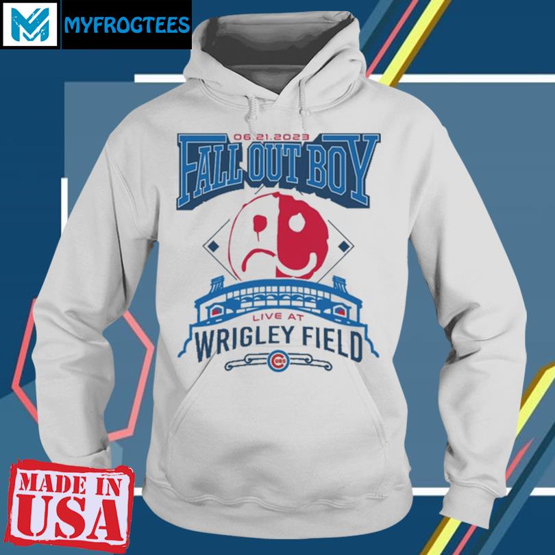 Official Fall Out Boy Wrigley Field Tour Pullover shirt