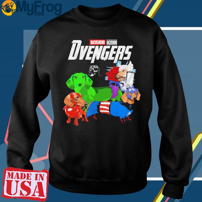 Dachshund avengers cheap t shirt