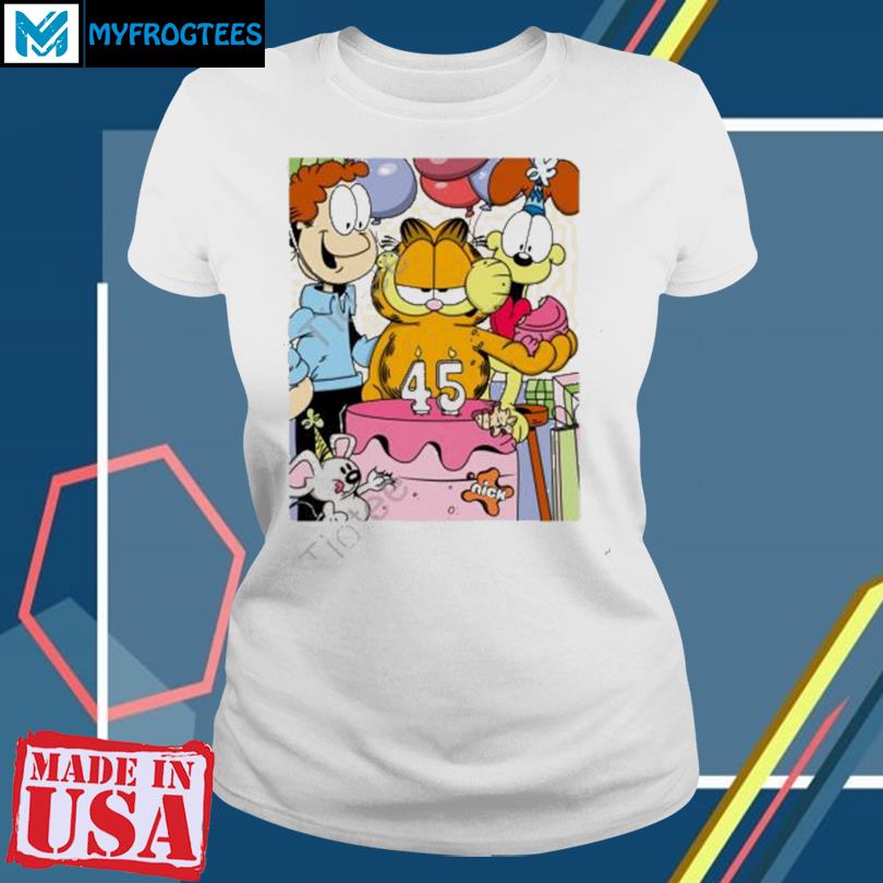 Garfield hotsell birthday shirt