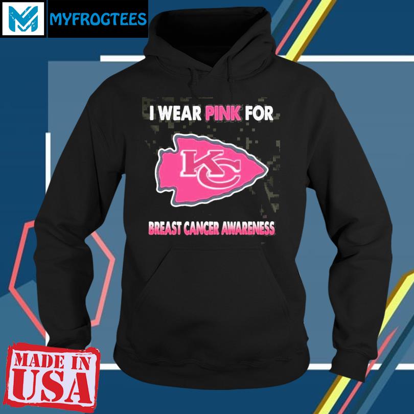 Kansas City Chiefs I Wear Pink For Breast Cancer Awareness Shirt