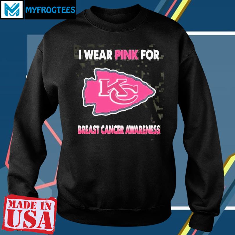 pink kc chiefs shirt
