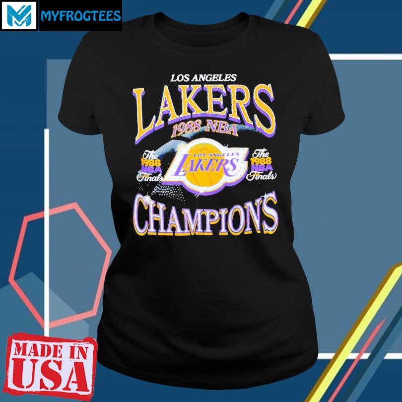 Official los Angeles Lakers Champions Nba 1988 Nba Finals Shirt