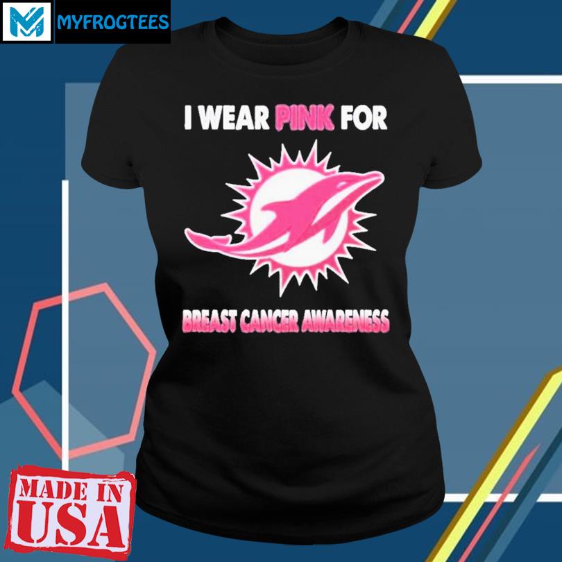 Detroit Lions I Wear Pink For Breast Cancer Awareness Shirt