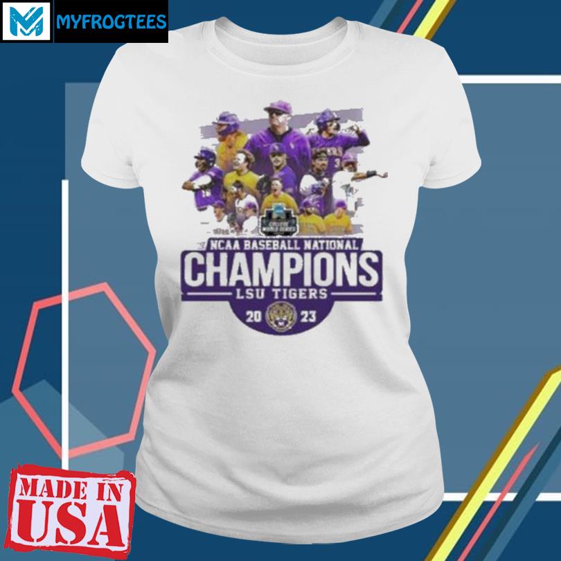 Ncaa Baseball National Champions Lsu Tigers 2023 Team T Shirt