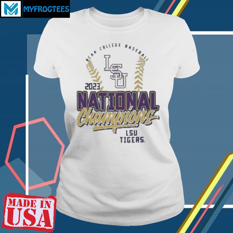 LSU Baseball: 2023 National Champions Shirt - NCAA + LSU - BreakingT