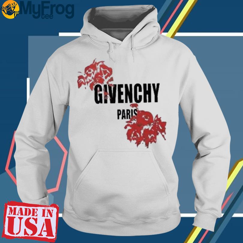 Red Rose Givenchy Paris hoodie, sweater and