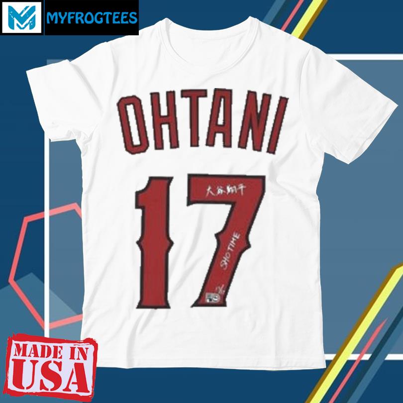 Shohei Ohtani Autographed Los Angeles Angels Authentic Red Nike Jersey