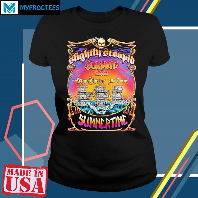 Slightly Stoopid Summer Time 2023 T Shirt, hoodie, sweater and long sleeve