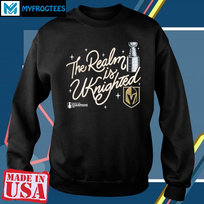 Stanley Cup Champions Uknight The Realm Signature Team Hoodie T Shirt -  Growkoc