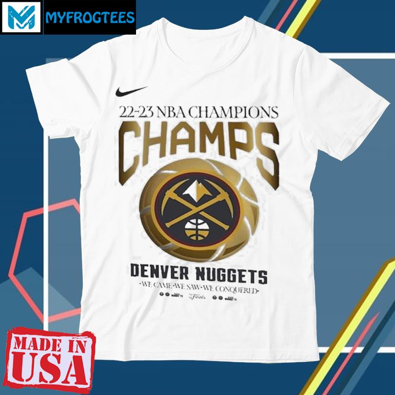 Denver Nuggets 2023 Nba Finals Champions Celebration Roster T-shirt