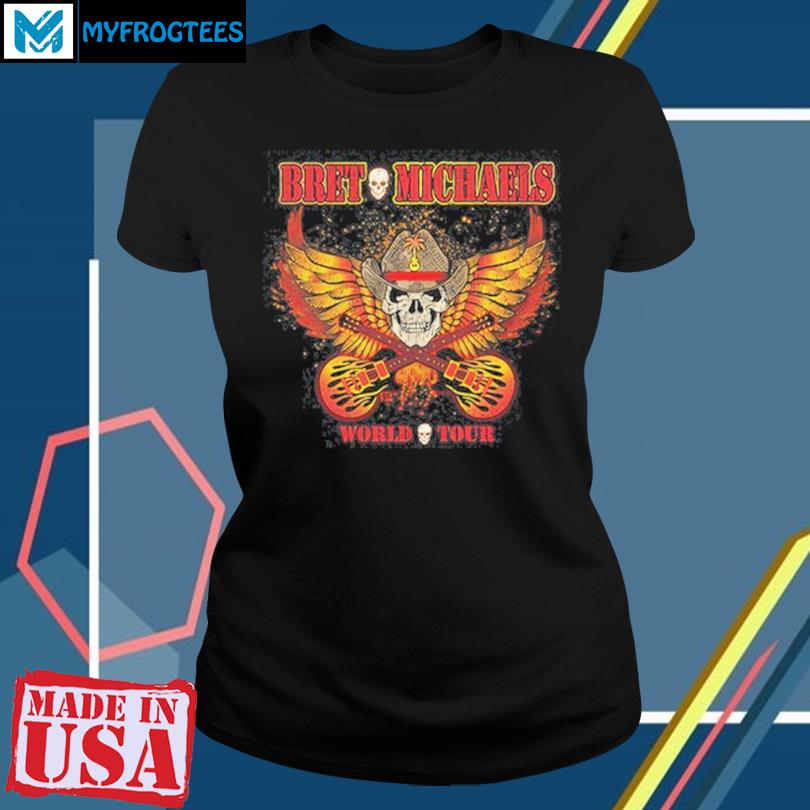 bret michaels women's shirts