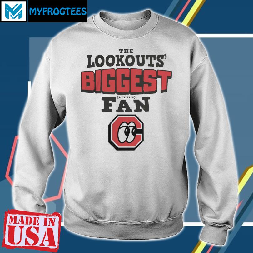 Official chattanooga Lookouts Cheddar Biggest Little Fan Shirt