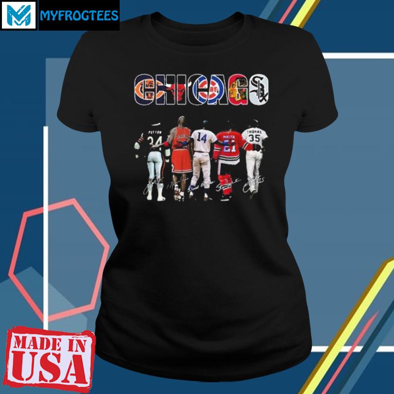 2023 Chicago Team Sport Chicago Bulls Chicago Blackhawks Chicago Bears Chicago  Cubs Shirt