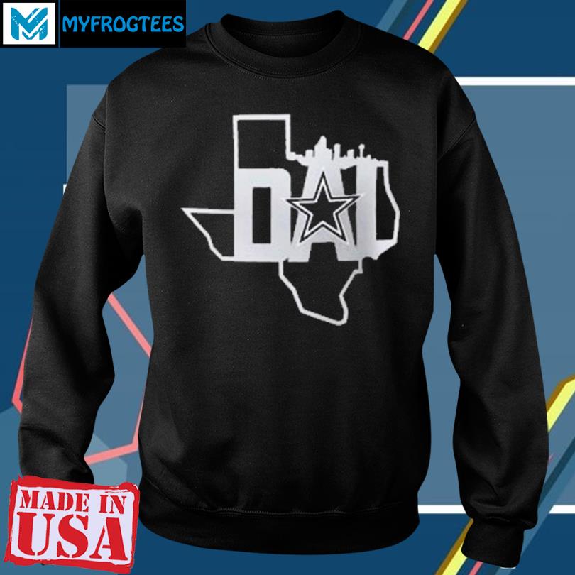 Dal Texas Dallas Cowboys Skyline T Shirt, hoodie, sweater and long sleeve