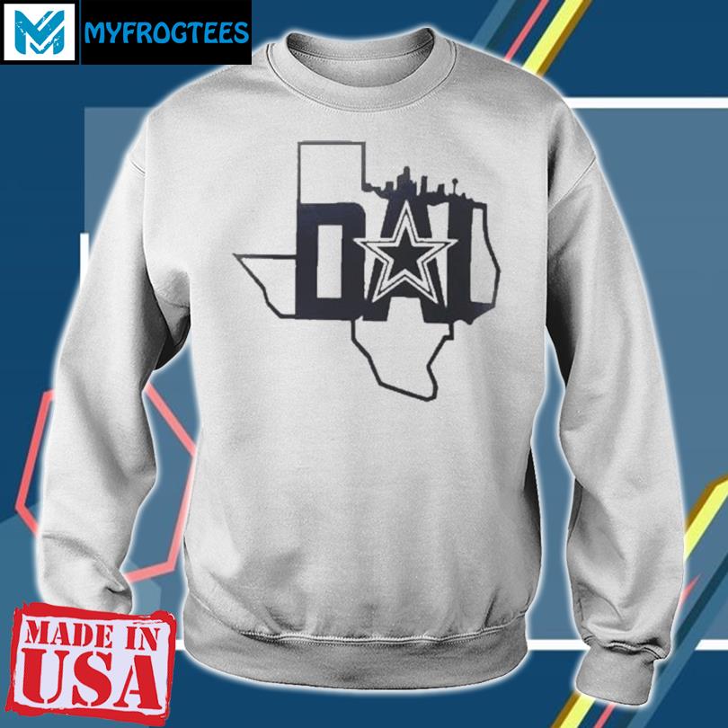 Dallas Cowboys Dal Texas Map T Shirt, hoodie, sweater and long sleeve