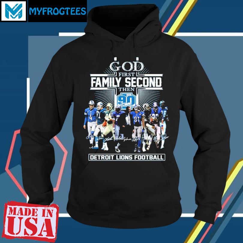 Detroit Lions 90 Seasons Signatures Shirt, hoodie, sweater, long sleeve and  tank top