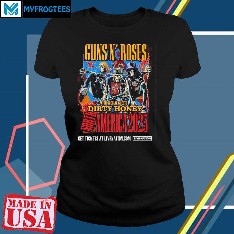 Guns N' Roses with special guest dirty honey north America 2023 T