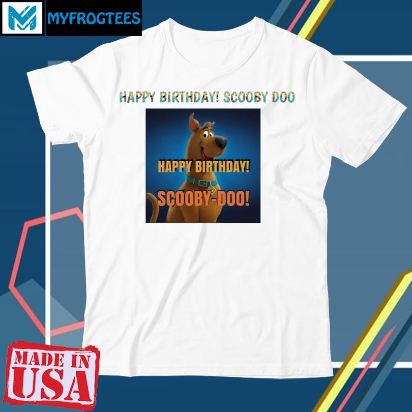 scooby doo birthday shirt