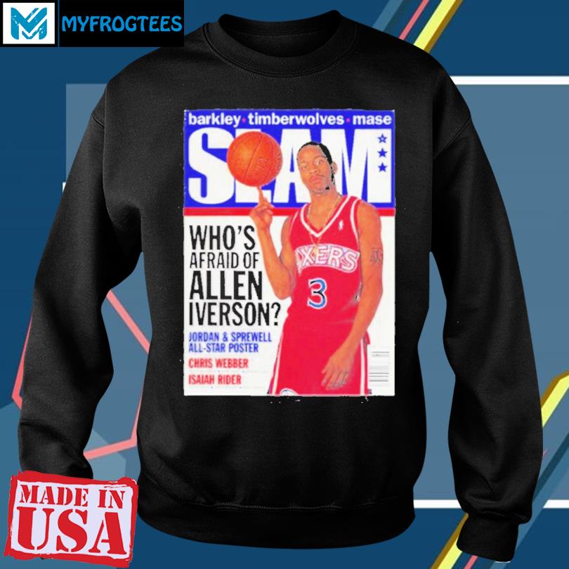 Allen Iverson step Over Premium T Shirt in Mens Sizes S-3XL 