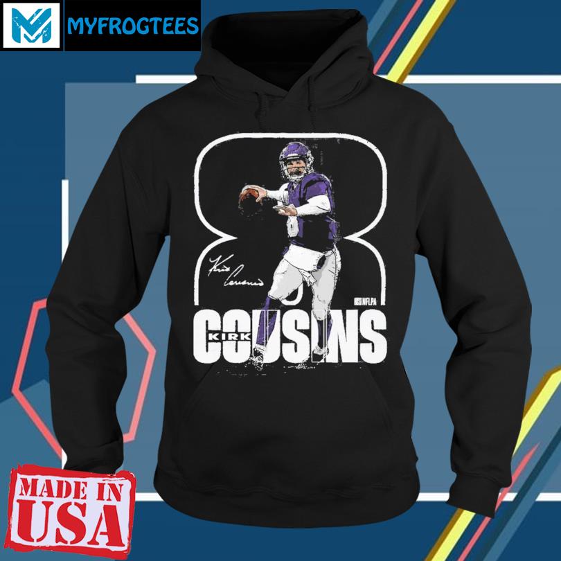 Kirk Cousins Outline T Shirt, hoodie, sweater and long sleeve