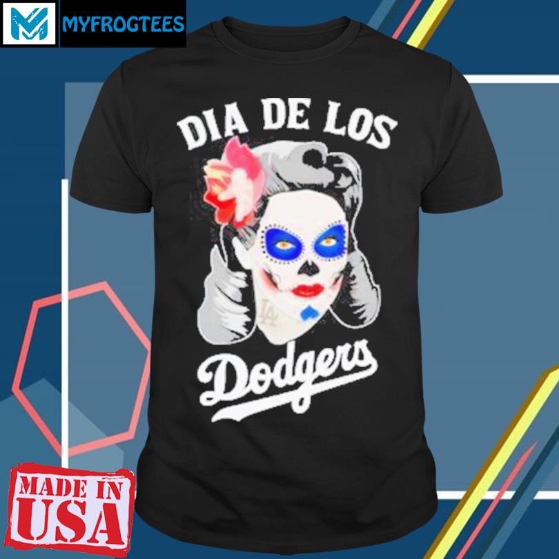 Los Angeles Dodgers Dia De Los Dodgers Skull Women Shirt, hoodie