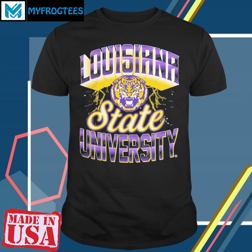 LSU Louisiana Shirt - Black