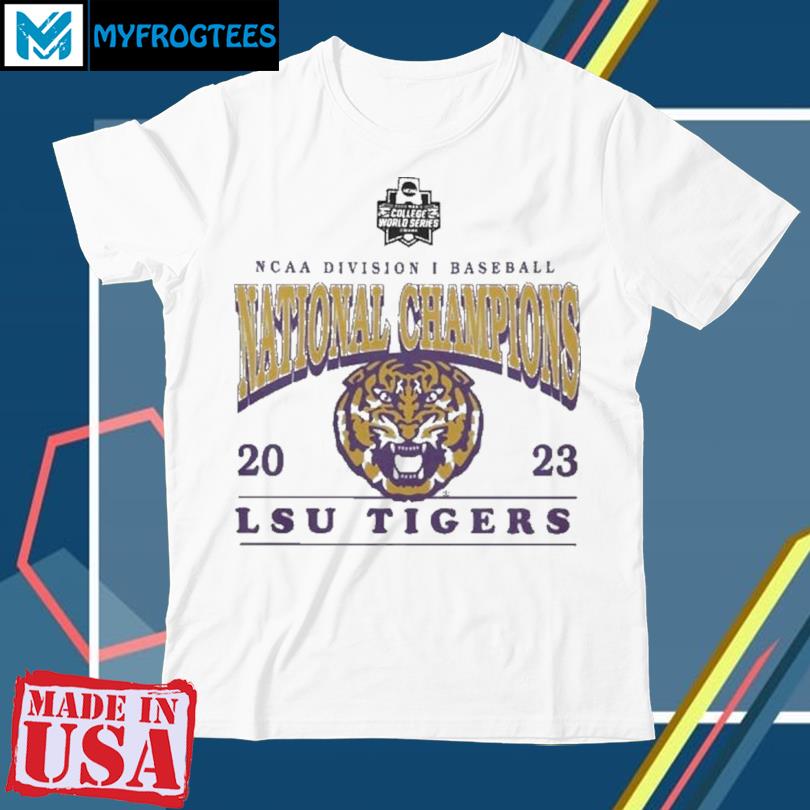 National Champions LSU Tigers Baseball Frankie T-Shirt - Printing Ooze