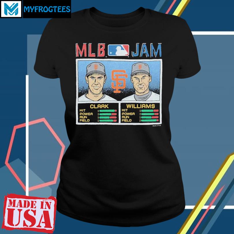 Mlb Jam Giants Clark And Williams T Shirt, hoodie, sweater and