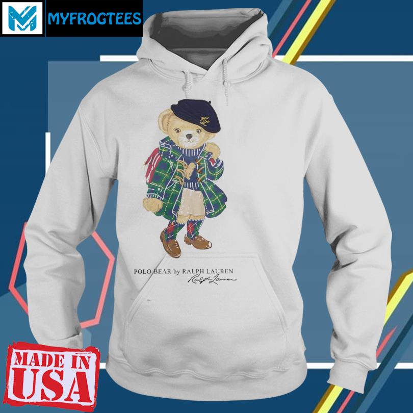 ski polo bear jersey hooded t shirt