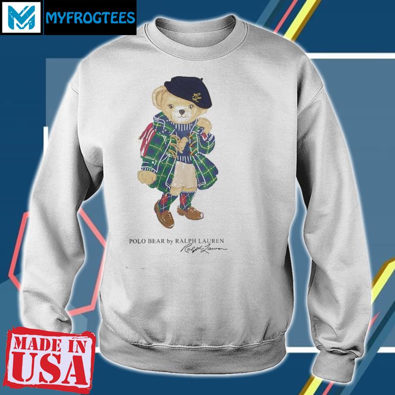 Polo Bear Cotton Jersey T Shirt, hoodie, sweater and long sleeve