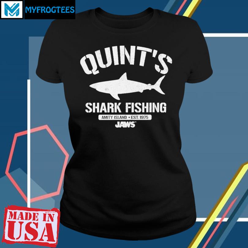 Quint's Shark Fishing Jaws T Shirt, hoodie, sweater sleeve